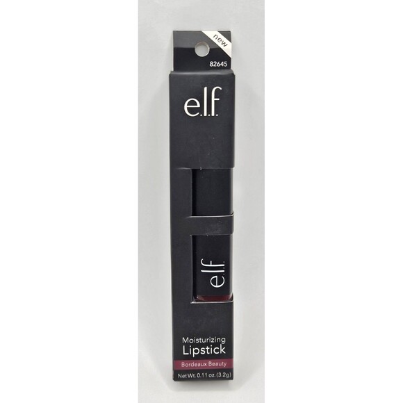 ELF Moisturizing Lipstick 82645 BORDEAUX BEAUTY NIB 0.11oz - Picture 1 of 2